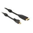 Delock 83731 Kábel mini Displayport 1.2-dugós csatlakozó csavarral
