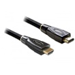 Delock 82739 kábel magas sebességű HDMI Ethernettel A-A egyenes/egyenes, 5 m