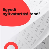 Egyedi nyitvatartási rend