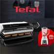 Egyes Tefal Optigrill+ grillsütők most ajándék Tefal turmixgéppel!
