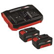 Einhell 2X 4,0 AH POWER X-CH TWINCHARGER KIT akku + töltő
