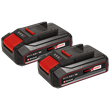 Einhell 2x 18V 2,5Ah PXC-Twinpack akkumulátor pár
