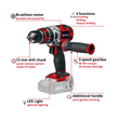 Einhell TP-CD 18/80 LI-I BL - SOLO akkumulátoros ütvefúró