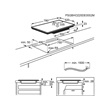 Electrolux EIV84550 beépítető indukciós főzőlap, 75 cm