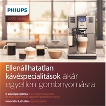 Ellenállhatatlan kávéspecialitások akár egyetlen gombnyomásra