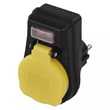 Emos P00292 kapcsolható aljzat, IP44 schuko
