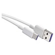 Emos SM7026 töltő- és adatkábel USB-A 2.0 / USB-C 2.0, 1,5 m, fehér