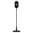 Emos Z7523B LED asztali lámpa black & home, fekete
