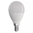 Emos ZQ1230 LED izzó Classic Mini Globe / E14 / 7,3 W (60 W) / 806 lm / meleg fehér