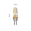 Emos ZQ8621 LED izzó Classic JC / G4 / 1,9 W (21 W) / 200 lm / természetes fehér