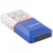Esperanza EA134B microSD kártyaolvasó USB2.0, kék