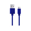 Esperanza EB177B Micro USB 2.0 A-B M/M kábel 0.5 méter, kék