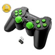 Esperanza EGG108G Gladiator Wireless Gamepad PS3/PC fekete/zöld