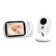 Esperanza Jacob Baby Monitor 3,2" LCD kijelzővel, fehér EHM002