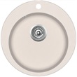 Evido 105558 Tondo gránit mosogatótálca, bézs