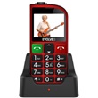 Evolveo Easyphone FM (EP800) mobiltelefon, piros