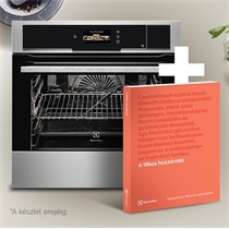 Exkluzív szakácskönyv a gőzsütőkhöz