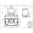 Faber INKA PLUS HCS BK A52 beépithető páraelszívó