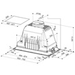 Faber INKA PLUS HC X A52 beépithető páraelszívó