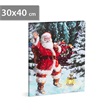 Family Christmas 58465 LED fali kép 40*30 cm