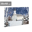 Family Christmas 58473 LED fali kép 48*48 cm