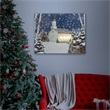 Family Christmas 58473 LED fali kép 48*48 cm