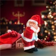 Family Christmas 58756B karácsonyi zenélő, táncoló mikulás