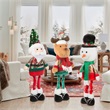 Family Christmas 58759B karácsonyi textil hóember