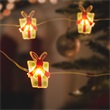 Family Christmas 58928 LED fényfüzér, ajándék formájú
