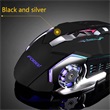 Forev FV-W502 6 gombos vezeték nélküli RGB led-es gamer egér