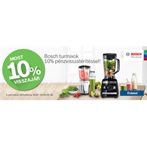 Frissen, fitten, egészségesen. Bosch turmixgéppel és NoFrost hűtővel.