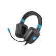 Fury NFU-1584 Raptor mikrofonos gamer fejhallgató, fekete-kék