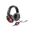 Genesis NSG-0998 Argon 500 Gamer mikrofonos fejhallgató, fekete-piros