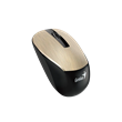 Genius NX-7015 GOLD vezeték nélküli egér, (USB, 3 gomb, 1600dpi, BlueEye)