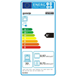 Gorenje BFS6148B beépíthető elektromos sütő