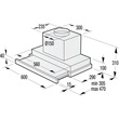 Gorenje BHP623E13X beépíthető páraelszívó