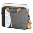HAMA 217116 "FLORENCE" notebook táska, 15,6", fekete/szürke