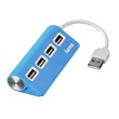 Hama 12179 USB 2.0 HUB 1:4, kék