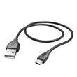 Hama 123578 adatkábel micro USB,  1,5M fekete