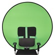 Hama 21572 összecsukható zöld háttér székhez 130cm
