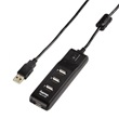 Hama 54590 USB 2.0 HUB 1:4, fekete