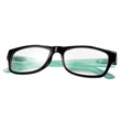 Hama 96262 olvasószemüveg, műanyag, +1,5 dpt, fekete/kék