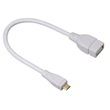 Hama 54518 Micro USB OTG adapter 0,15 méter fehér