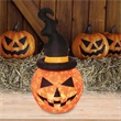 Home by Somogyi KD 180 T felfújható halloween tök, kalappal