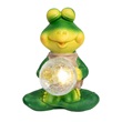 Home by Somogyi MX 642 szolár kerti lámpa, béka