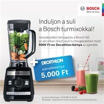 Induljon a suli a Bosch turmixokkal!