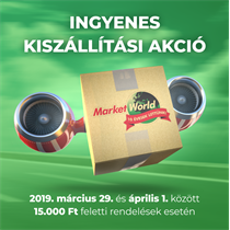 Ingyenes kiszállítási akció!