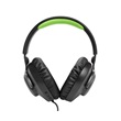 JBL Quantum 100 gamer fejhallgató, fekete/zöld