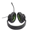 JBL Quantum 100 gamer fejhallgató, fekete/zöld