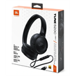 JBL T520CBLK  USB-C vezetékes fejhallgató